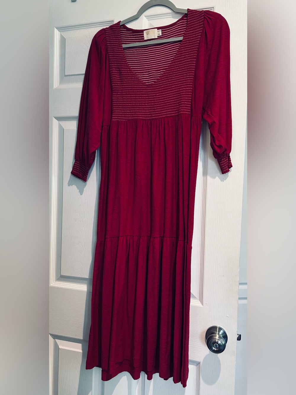 Nation LTD Smocked Maxi Dress
